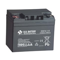 Акумулятор для ДБЖ 12В 36 Аг B.B. Battery EB 36-12 EB36-12 фото