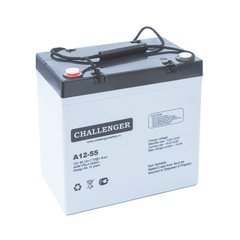 Акумулятор для ДБЖ 12В 55 Аг Challenger A12-55 A12-55 фото