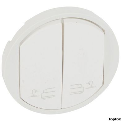 Celiane Лицевая панель Выключатель для управления прикроватными светильниками Белый (068191)