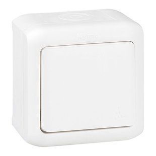 Forix Кнопка 6A IP44 Білий 782364 фото