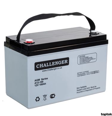 Акумулятор для ДБЖ 12В 100 Аг Challenger A12-100 A12-100 фото