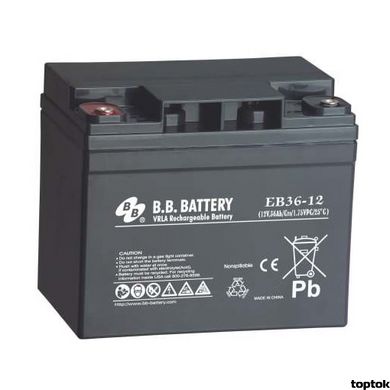 Аккумулятор для ИБП 12В 36 Ач B.B. Battery EB 36-12 EB36-12 фото