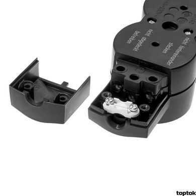 Удлинитель 4x2К+З без кабеля черный Legrand (695033) 695033 фото