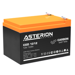 Акумулятор для ДБЖ 12В 12 Аг Asterion CGD 1212 Carbon CGD1212 фото