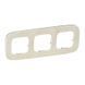 Valena ALLURE Рамка 3 пости Corian 755523 фото 1