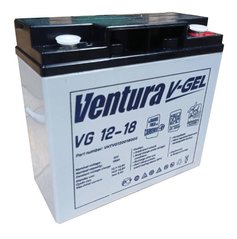 Акумулятор для ДБЖ 12В 18 Аг Ventura VG 12-18 Gel