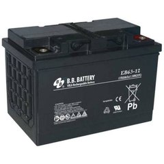 Акумулятор для ДБЖ 12В 63 Аг B.B. Battery EB 63-12