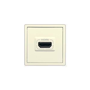 Valena LIFE Розетка HDMI Слоновая кость 753271 фото