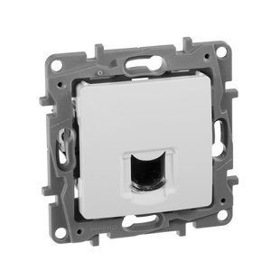 ETIKA Розетка RJ45 категорія 6 UTP Білий 672253 фото