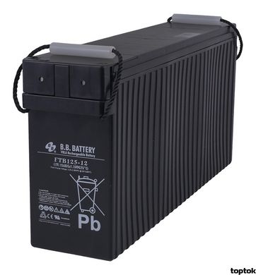 Акумулятор для ДБЖ 12В 125 Аг B.B. Battery FTB 125-12 FTB125-12 фото