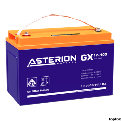 Аккумулятор для ИБП 12В 100 Ач Asterion GX 12-100 GEL AST12100GELGX фото