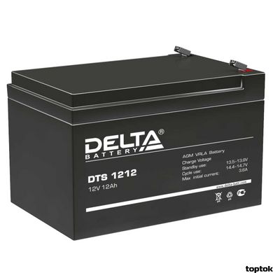Аккумулятор для ИБП 12В 12 Ач Delta DTS 1212 DTS1212 фото