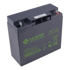 Аккумулятор для ИБП 12В 17 Ач B.B. Battery BС 17-12