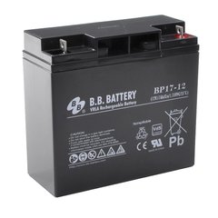 Акумулятор для ДБЖ 12В 17 Аг B.B. Battery BP 17-12