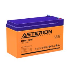 Акумулятор для ДБЖ 12В 7.2 Аг Asterion DTM 1207