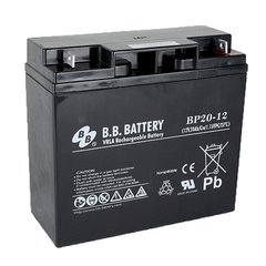 Аккумулятор для ИБП 12В 20 Ач B.B. Battery BP 20-12