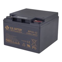 Акумулятор для ДБЖ 12В 26 Аг B.B. Battery BP 26-12