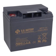 Аккумулятор для ИБП 12В 33 Ач B.B. Battery BP 33-12S BP33-12S/B2 фото