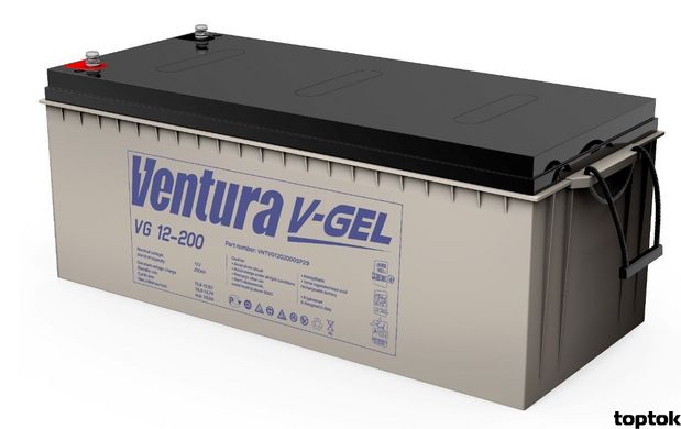 Акумулятор 12В 200 Аг Ventura VG 12-200 Gel