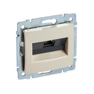 Valena Розетка RJ45 STP 10 GIGA Слоновая кость 774172 фото