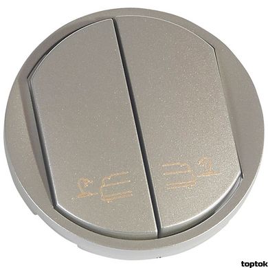 Celiane Лицевая панель Выключатель для управления прикроватными светильниками Титан (068491)