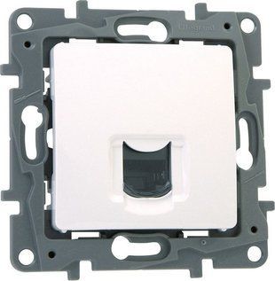 ETIKA Розетка RJ45 категория 6 FTP Белый 664777 фото