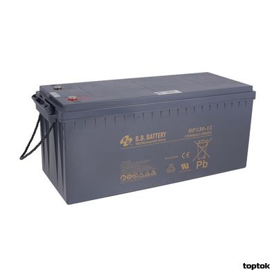 Аккумулятор для ИБП 12В 230 Ач B.B. Battery BP 230-12 BP230-12/B9 фото
