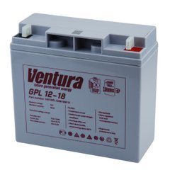 Аккумулятор для ИБП 12В 18 Ач Ventura GPL 12-18 V-GPL12180 фото