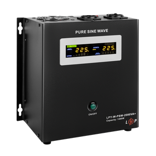ДБЖ для котлів LogicPower LPY- W - PSW-2000VA+ (1400Вт) 24V 10A/20A з правильною синусоїдою 4146 фото