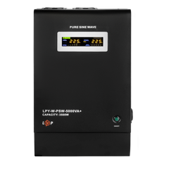 ДБЖ для котлів LogicPower LPY-W-PSW-5000VA+ (3500Вт) 48V 10A/20A з правильною синусоїдою 4148 фото