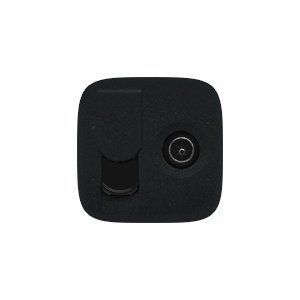 Valena ALLURE Лицьова панель розетки TV+RJ Антрацит 754838 фото