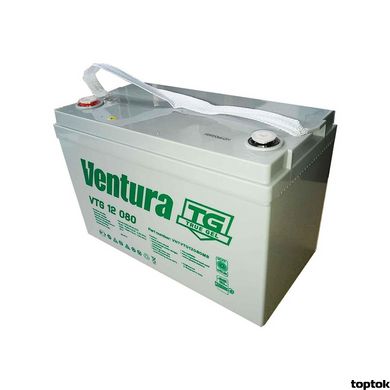 Акумулятор 12В 100 Аг Ventura VTG 12-080 M8 VTG12080M8 фото