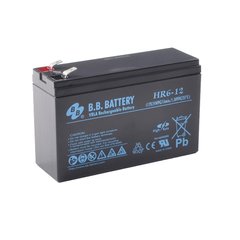 Акумулятор для ДБЖ 12В 6 Аг B.B. Battery HR 6-12