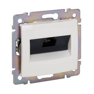 Valena Розетка RJ45 категория 6 FTP на винтах Белый 774232 фото