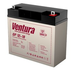 Аккумулятор для ИБП 12В 18 Ач Ventura GP 12-18 V-GP12180 фото