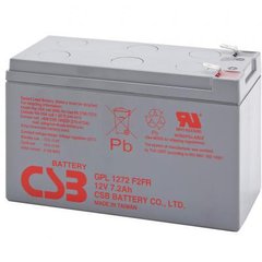Аккумулятор для ИБП 12В 7.2 Ач CSB GPL1272
