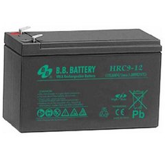 Аккумулятор для ИБП 12В 9 Ач B.B. Battery HRC9-12 HRC9-12/T2 фото