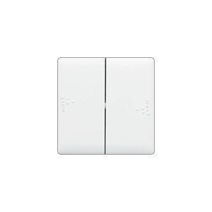 Valena LIFE Выключатель 2-клавишный Автоматические клеммы IP44 Белый 752155 фото