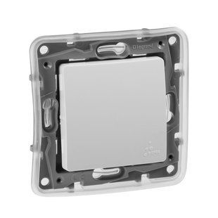 ETIKA Перемикач IP44 10AX Білий 672200 фото