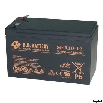 Акумулятор для ДБЖ 12В 10 Аг B.B. Battery SHR 10-12 SHR 10-12/Т2 фото