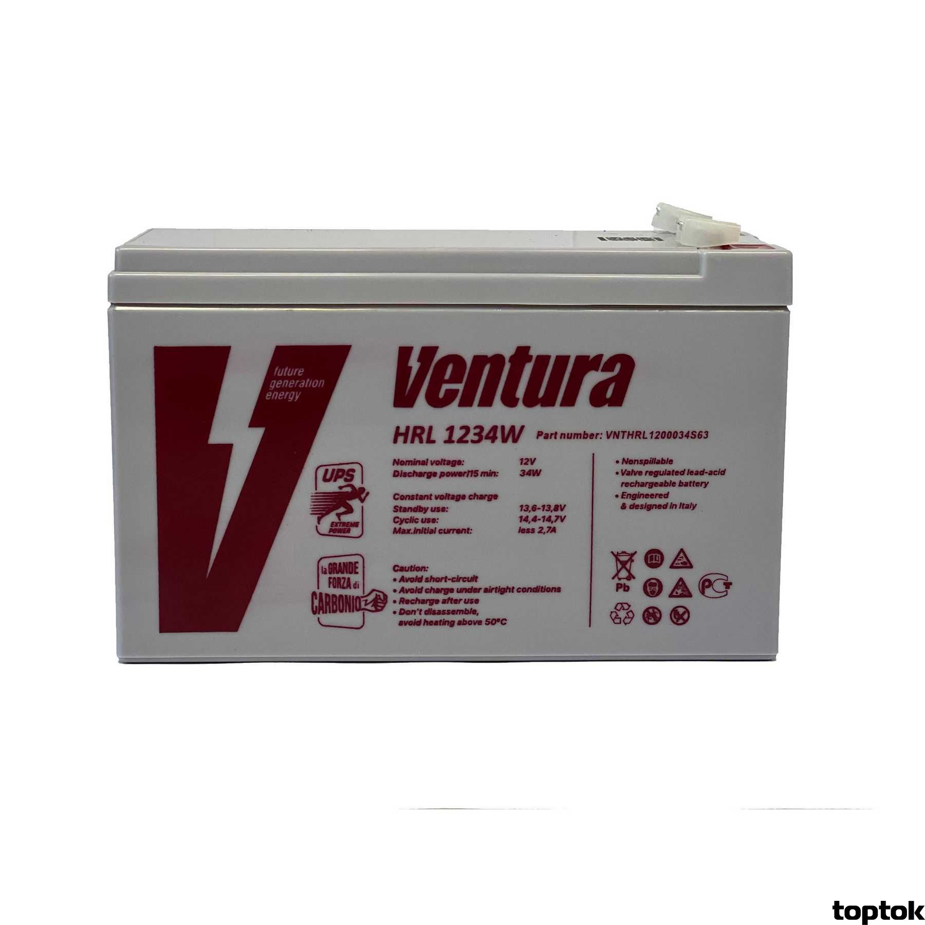 Аккумулятор ventura hr 1234w