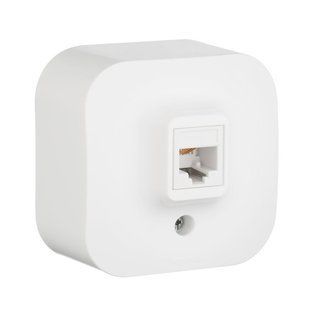 Forix Розетка телефонна RJ11 Білий 782414 фото