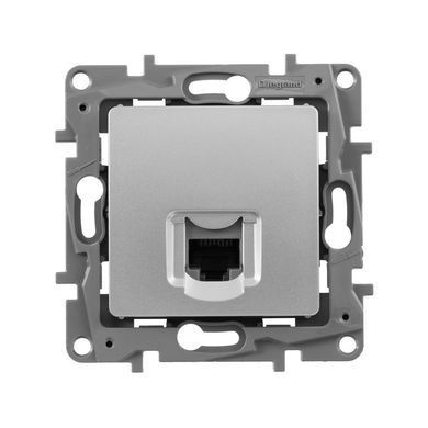 ETIKA Розетка RJ45 категорія 5е UTP Алюміній 672441 фото