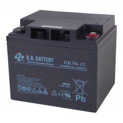 Аккумулятор для ИБП 12В 50 Ач B.B. Battery HR 50-12