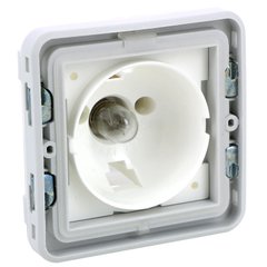 Plexo Световой индикатор для ламп E10 230 В Серый/Белый (069583) 069583 фото