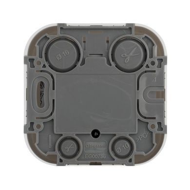 Forix Розетка RJ11+RJ45 кат5 UTP Білий 782421 фото