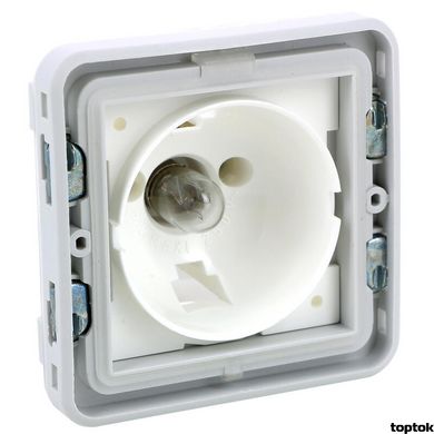 Plexo Световой индикатор для ламп E10 230 В Серый/Белый (069583) 069583 фото