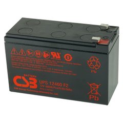 Аккумулятор для ИБП 12В 9Аг CSB UPS 12460F2 UPS 12460F2 фото