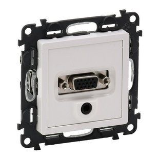 Valena LIFE Розетка HD 15-Jack 3.5 мм Белый 753170 фото