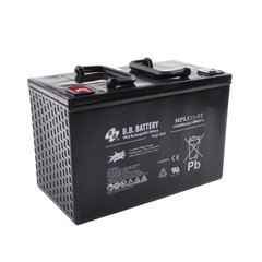 Акумулятор для ДБЖ 12В 135 Аг B.B. Battery MPL 135-12/UPS12540W MPL135-12/UPS12540W фото